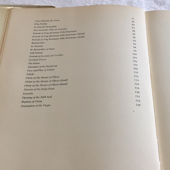 El Greco 10x13 coffee table book. 68 reproductions with 49 in large full color - Picture 11 of 15